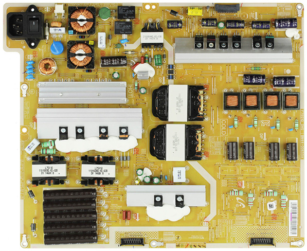 Samsung BN44-00655A Power Supply LED Board tested